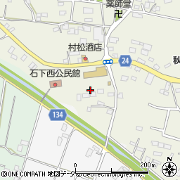 茨城県常総市鴻野山163周辺の地図