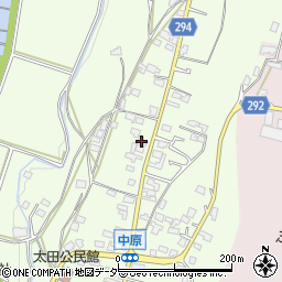 長野県塩尻市太田348周辺の地図