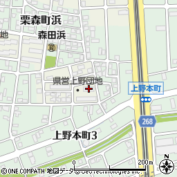 県営住宅上野団地ＵＥＮＯ８周辺の地図