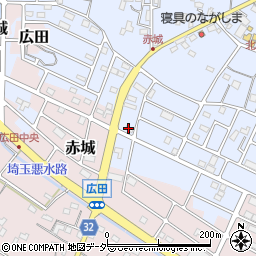 埼玉県鴻巣市北根1675周辺の地図