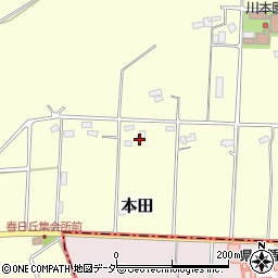 埼玉県深谷市本田7065周辺の地図