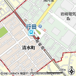 壱里山自治会集会所周辺の地図