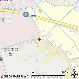 茨城県常総市大沢新田104周辺の地図
