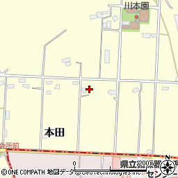 埼玉県深谷市本田7067周辺の地図