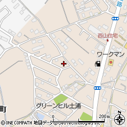 茨城県土浦市神立町3634-7周辺の地図