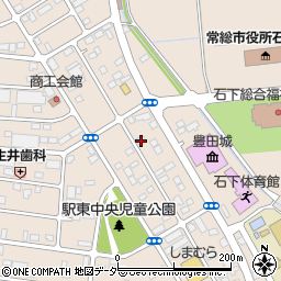 茨城県常総市新石下3886周辺の地図