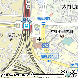 ＮＰＣ２４Ｈ塩尻駅東口パーキング周辺の地図