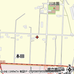 埼玉県深谷市本田7068周辺の地図
