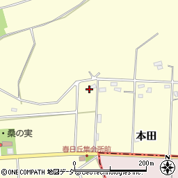 埼玉県深谷市本田7055周辺の地図