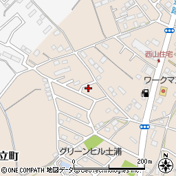 茨城県土浦市神立町3634-1周辺の地図