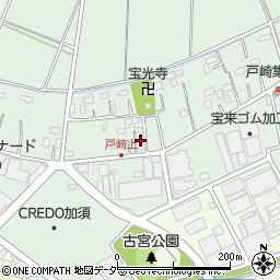 埼玉県加須市戸崎274周辺の地図
