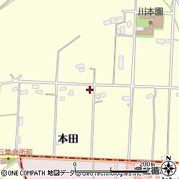 埼玉県深谷市本田7066周辺の地図