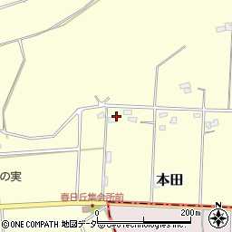 埼玉県深谷市本田7057周辺の地図