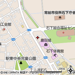 茨城県常総市新石下2011周辺の地図