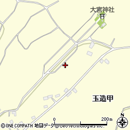 茨城県行方市玉造甲4678周辺の地図