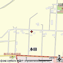 埼玉県深谷市本田7064周辺の地図