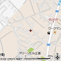 茨城県土浦市神立町3634周辺の地図