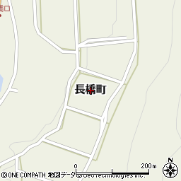 福井県福井市長橋町周辺の地図