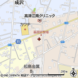 ローソン埼玉江南店周辺の地図