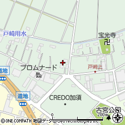 埼玉県加須市戸崎305周辺の地図