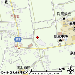 長野県塩尻市洗馬2751周辺の地図