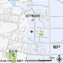 埼玉県熊谷市屈戸42周辺の地図