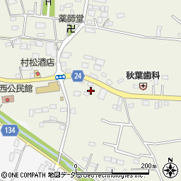 茨城県常総市鴻野山200-3周辺の地図