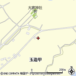 茨城県行方市玉造甲4710周辺の地図