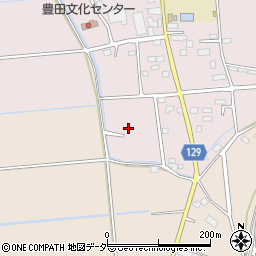 茨城県常総市豊田1071-4周辺の地図