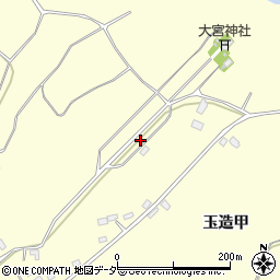 茨城県行方市玉造甲4670周辺の地図
