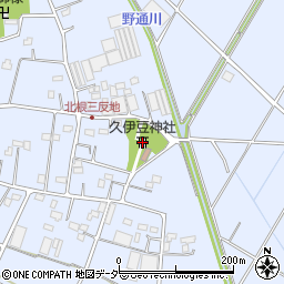 久伊豆神社周辺の地図