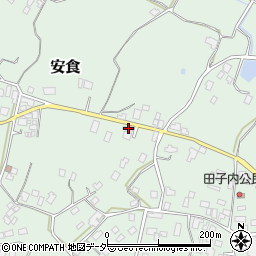 茨城県かすみがうら市安食953-1周辺の地図