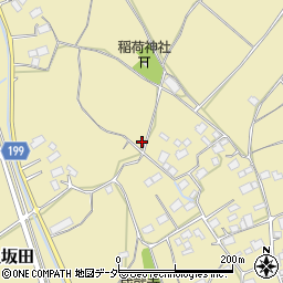 茨城県土浦市上坂田周辺の地図