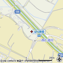 茨城県坂東市生子新田280周辺の地図