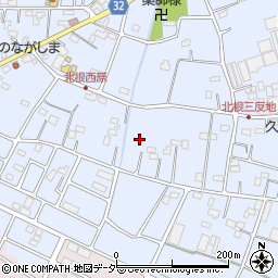 埼玉県鴻巣市北根1427周辺の地図