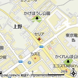セリアテクノパーク桜店周辺の地図