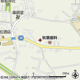 茨城県常総市鴻野山335周辺の地図