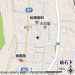 茨城県常総市新石下282周辺の地図