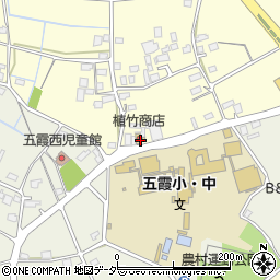 植竹商店周辺の地図