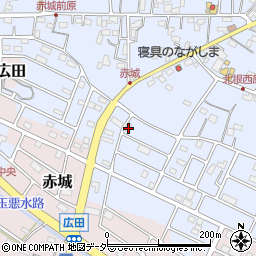 埼玉県鴻巣市北根1684-2周辺の地図