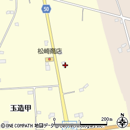 茨城県行方市玉造甲3592周辺の地図