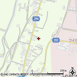 長野県塩尻市太田353周辺の地図