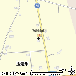 茨城県行方市玉造甲6279-1周辺の地図