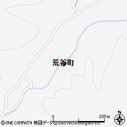 福井県福井市荒谷町周辺の地図