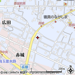 埼玉県鴻巣市北根1671周辺の地図