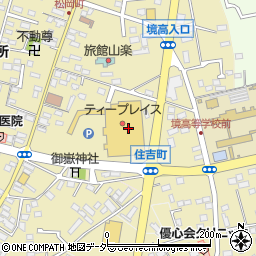 しゅーずとと乃Ｔ‐ＰＬＡＣＥ境店周辺の地図