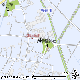 埼玉県鴻巣市北根1291-1周辺の地図
