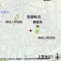 市営住宅上野団地Ｅ周辺の地図
