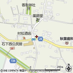 茨城県常総市鴻野山207周辺の地図