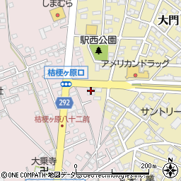 八十二銀行塩尻西支店周辺の地図